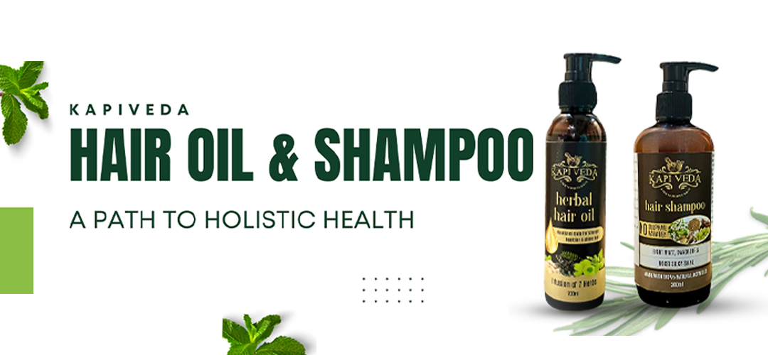 Kapiveda: Embrace Healthy, Vibrant Hair Naturally Are you noticing more silver strands than you'd like? Is your brush collecting more hair than it used to? At Kapiveda, we understand the concerns of premature greying and frustrating hair fall. That's why we've harnessed the ancient wisdom of Ayurveda to bring you Kapiveda Herbal Hair Oil – a potent blend of nature's most effective hair revitalizing ingredients.
